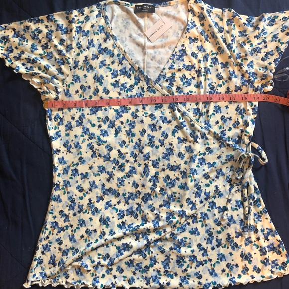 Lane Bryant floral blouse - Picture 3 of 5